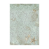 Stamperia, Assorted Mini Rice Paper Backgrounds A6 8/Sheets, Songs of the Sea (DFSAK6010)