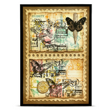 AALL And Create, #DI-109 Worn Panel, Designed by Autour De Mwa & Co., Die-cutting Die Set
