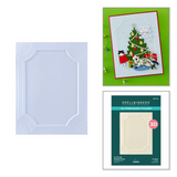 Spellbinders, 3D Embossing Folder, A2 Ornate Molded Frame by Yana Smakula (E3D-179)