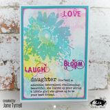 Visible Image, A7 Clear Stamp Set, Daughter Definition (VIS-DTD-01)