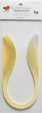 Quilled Creations, Graduated Quilling Papers 1/8", 3mm (Assorted Colors)