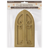 Stamperia, Crafty Shapes, Master Of Magic Collection, Window (KLSM39)