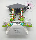 Karen Burniston, Clear Stamps, Garden Greetings (CS036)