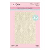 Spellbinders, 3D Embossing Folder by Frank Garcia, Ribbons & Seams (E3D-173)
