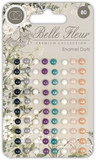 Craft Consortium, Belle Fleur Premium Collection, Adhesive Enamel Dots (CCADOT019)