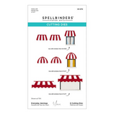 Spellbinders, Everyday City Holiday Die Bundle by Yana Smakula, Everyday Awnings (BD-1075)