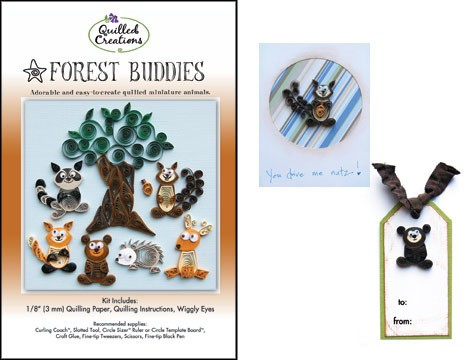 Quilled Creations, Quilling Kit, Forest Buddies (276)