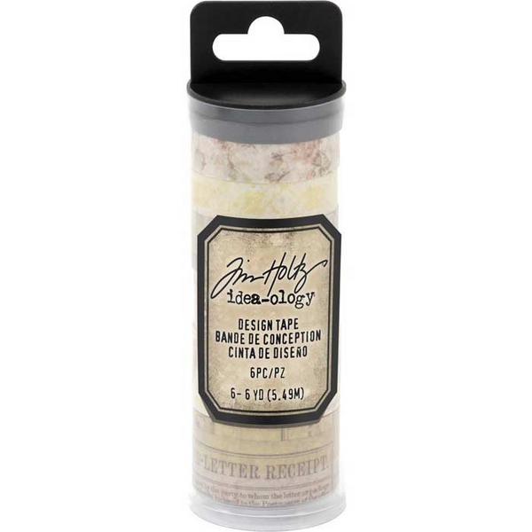 Tim Holtz Idea-Ology, Design Tape 6pcs, 6yds, Remnants (TH93671)