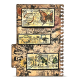 AALL And Create A7 #TP-1446 Photopolymer Clear Stamp Set, Fragments in Transit by Autour De Mwa & Co.