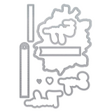 Tonic Studios Dies, Stamp & Stencil Collection, Splendiferous Corsage (5372e)