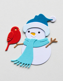 Memory Box Die, Snowman and Birdie Friend (94973)