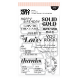Hero Arts, Clear Stamps & Dies Bundle, Vintage Vinyl (WB1205)