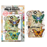 AALL And Create A7 #TP-1448 Photopolymer Clear Stamp Set, Chrono-Stamped Tag by Autour De Mwa & Co.