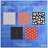 EK Success, 12"x12" Disney Mickey Black/White/Red Paper Pack, 10 Sheets (DBMPP)