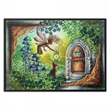 Lavinia Stamp, Clear Stamp, Dragon Tree Root Corner (LAV875)