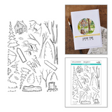 Spellbinders, Storybook Illustrated Into the Wild Clear Stamp Set by Josh Griffiths Studio (STP-287)