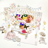 49 And Market, All-In-One Paper Collection Kit, 12"x12", Confetti Moments (AIO-35049)