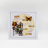 AALL & Create, 6"x6"Stencil, #237, Twirl Pop, Designed by Autour De Mwa & Co.