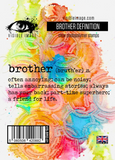 Visible Image, A7 Clear Stamp Set, Brother Definition (VIS-BRD-01)