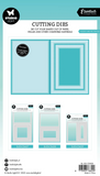 Studio Light, Cutting Dies, Folded Card Rectangle Essentials 270x135x1mm 9 PC (SL-ES-CD438)