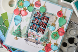 Sizzix, Clear Stamps Set 19PK w/11PK Framelits, Baubles by 49 and Market (667019)