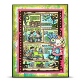 AALL And Create A6 #TP-1342 Photopolymer Clear Stamp Set, The Daily News by Autour De Mwa