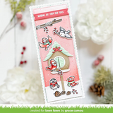 Lawn Fawn, Lawn Fawn Stamps & Dies Bundle, Winter Birds (LF3225 & LF3226)
