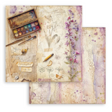 Stamperia, Scrapbooking Double-Sided Paper Pad 12"x12" 10/Pkg, All Around (SBBL187)