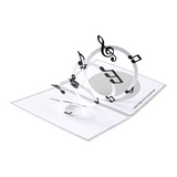 Spellbinders, Musical Notes & Stave Pop-Up Etched Dies by Bibi Cameron (S5-687)