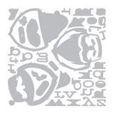 Sizzix Thinlits Dies By Tim Holtz 38/Pkg, Vault Letter to Santa (667257)