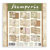 Stamperia, Scrapbooking Double-Sided Paper Pad 12"x12" 10/Pkg, All Around (SBBL187)