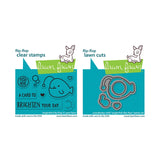Lawn Fawn, Clear Stamps & Dies Combo, Anglerfish Flip-Flop (LF2010 & LF2011)
