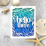Hero Arts, Clear Stamps & Dies Bundle, Hello There (DC284)