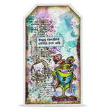 AALL And Create A6 #TP-1341 Photopolymer Clear Stamp Set, Bee Geometry by Autour De Mwa & Co.