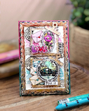 AALL And Create A7 #TP-1377 Photopolymer Clear Stamp Set, Paper Hug by Janet Klein