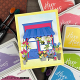 Hero Arts, Flower Delivery Die Set, Village Florist (FDO525)