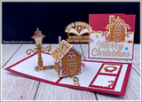 Karen Burniston, Dies, Gingerbread Tiny House  Add-Ons (1173)