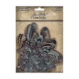 Tim Holtz Idea-Ology Transparent Acetate, Moths, 26/pkg (TH94403)
