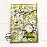 AALL & Create, #959, Florence Nightingale, A7 Photopolymer Clear Stamp Set, Designed by Janet Klein
