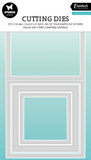 Studio Light, Cutting Dies, Folded Card Square Essentials 270x135x1mm 9 PC (SL-ES-CD437)