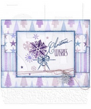 Tim Holtz Cling Stamps 7"X8.5", Holiday Greetings