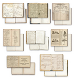 Arden Creative Studio, Ephemera Pack, Vintage Makers Bookmakers