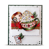 AALL & Create, #TP-1388, Hug In A Mug, A7 Clear Stamp, Designed by Janet Klein