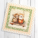 Katy Sue, Crafty Kittens Die Cut Topper & Decoupage Collection