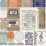 49 And Market, All-In-One Paper Collection Kit, 12"x12", Perfect Harmony (AIO-34325)