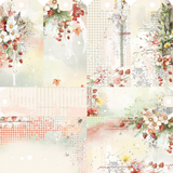 49 And Market, Nature's Haven, Double-Sided Cardstock 12"X12", Berry Delight (JNH-33113)