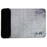 Tim Holtz, Travel Glass Studio Mat, White with Protective Carry Sleeve (2634EUS)