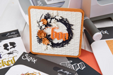 Sizzix, 2D Texture Fades Embossing Folder Large/A5 1PK, Vault Batground by Tim Holtz (667238)