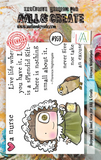 AALL & Create, #959, Florence Nightingale, A7 Photopolymer Clear Stamp Set, Designed by Janet Klein