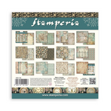 Stamperia, Backgrounds Double-Sided Paper Pad 12"x12" 10/Pkg, Gardens of Time (SBBL186)